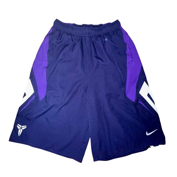 Nike Dri Fit Kobe Bryant Mamba Elite Men’s XL Purple Shorts - Picture 1 of 5